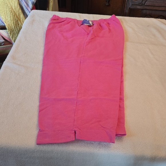 fresh produce Pants - Fresh Produce Pink Terry Capri